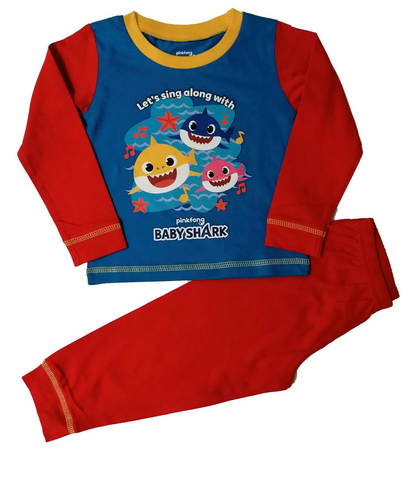 Boys Baby Shark Pyjamas